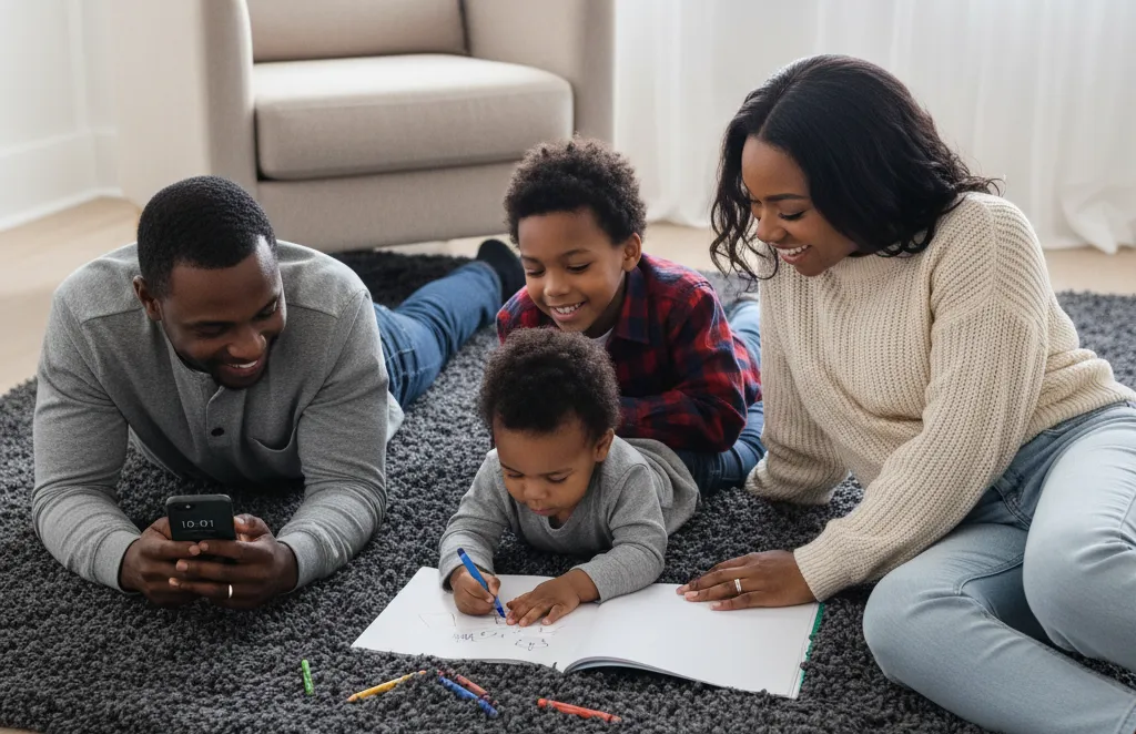 Family working together on integration of legacy lessons