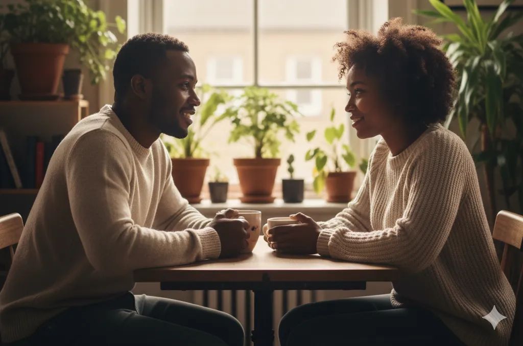 Person reviewing preparation materials for a family legacy session